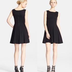 Alice + Olivia | 'Betsy' Seamed Fit & Flare Dress